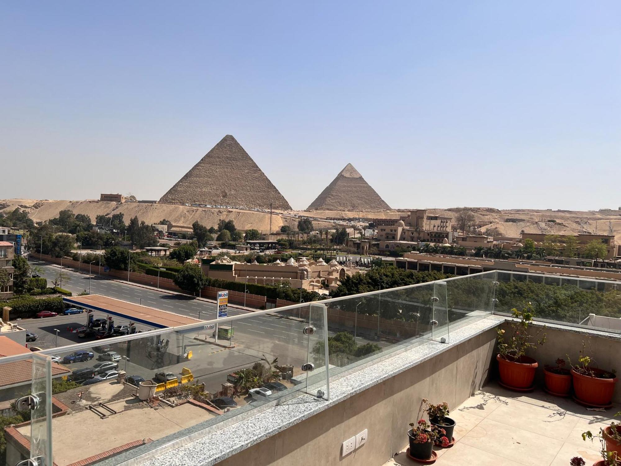 Dream Inn Pyramids View Kafret el-Gabal Exterior foto